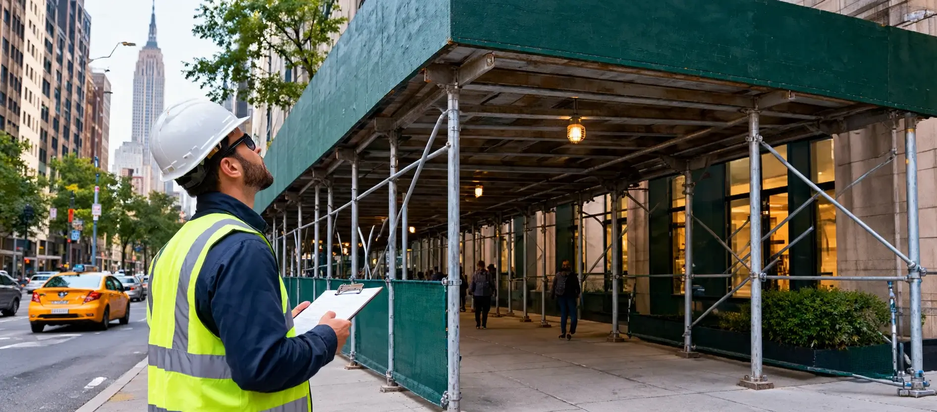 Sidewalk Shed Contractor NYC